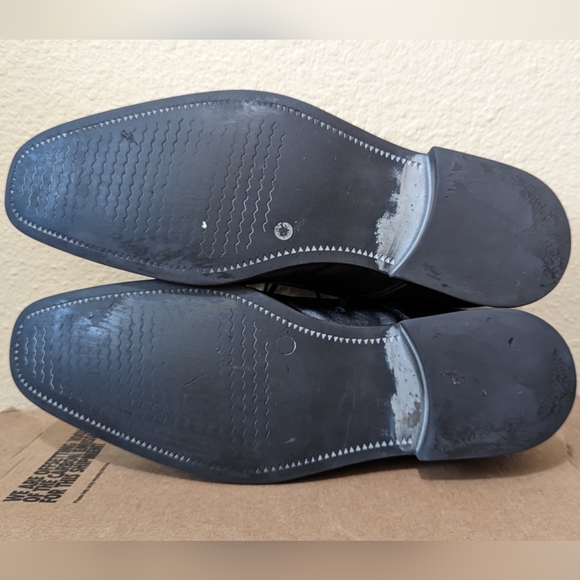 *AS IS* Alfani Black Oxfords - Picture 7 of 9